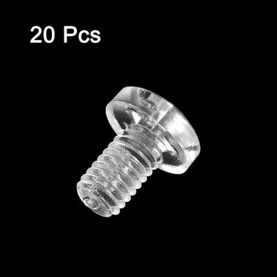 Harfington Plastic Phillips Bolts, PC Pan Head Machine Screws