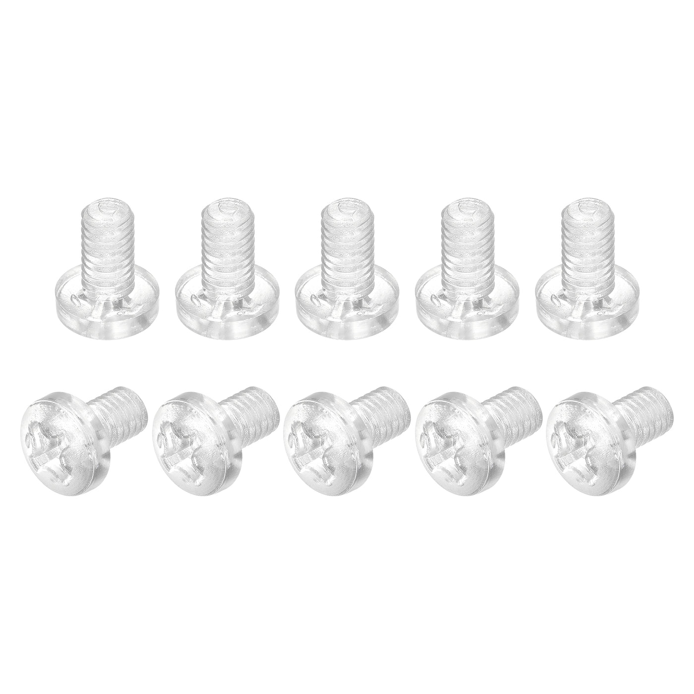Harfington Plastic Phillips Bolts, PC Pan Head Machine Screws