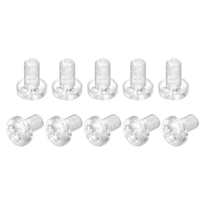 Harfington Plastic Phillips Bolts, PC Pan Head Machine Screws