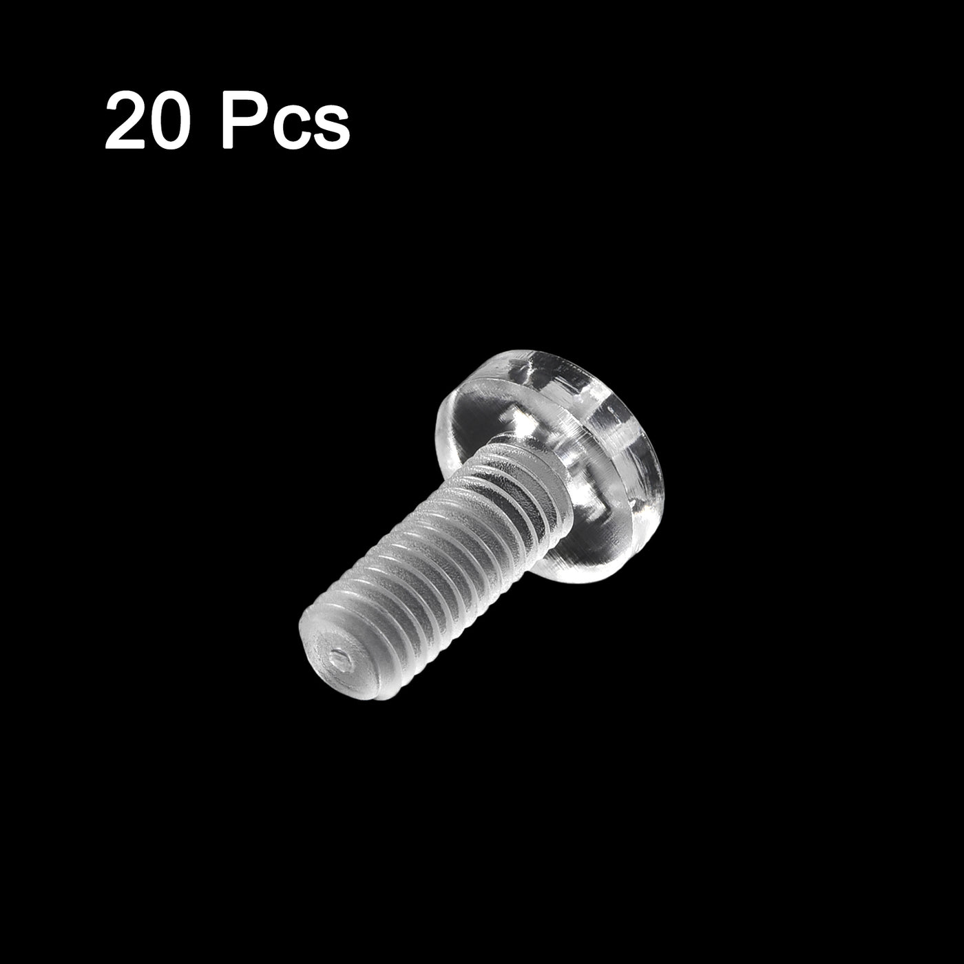 Harfington Plastic Phillips Bolts, PC Pan Head Machine Screws