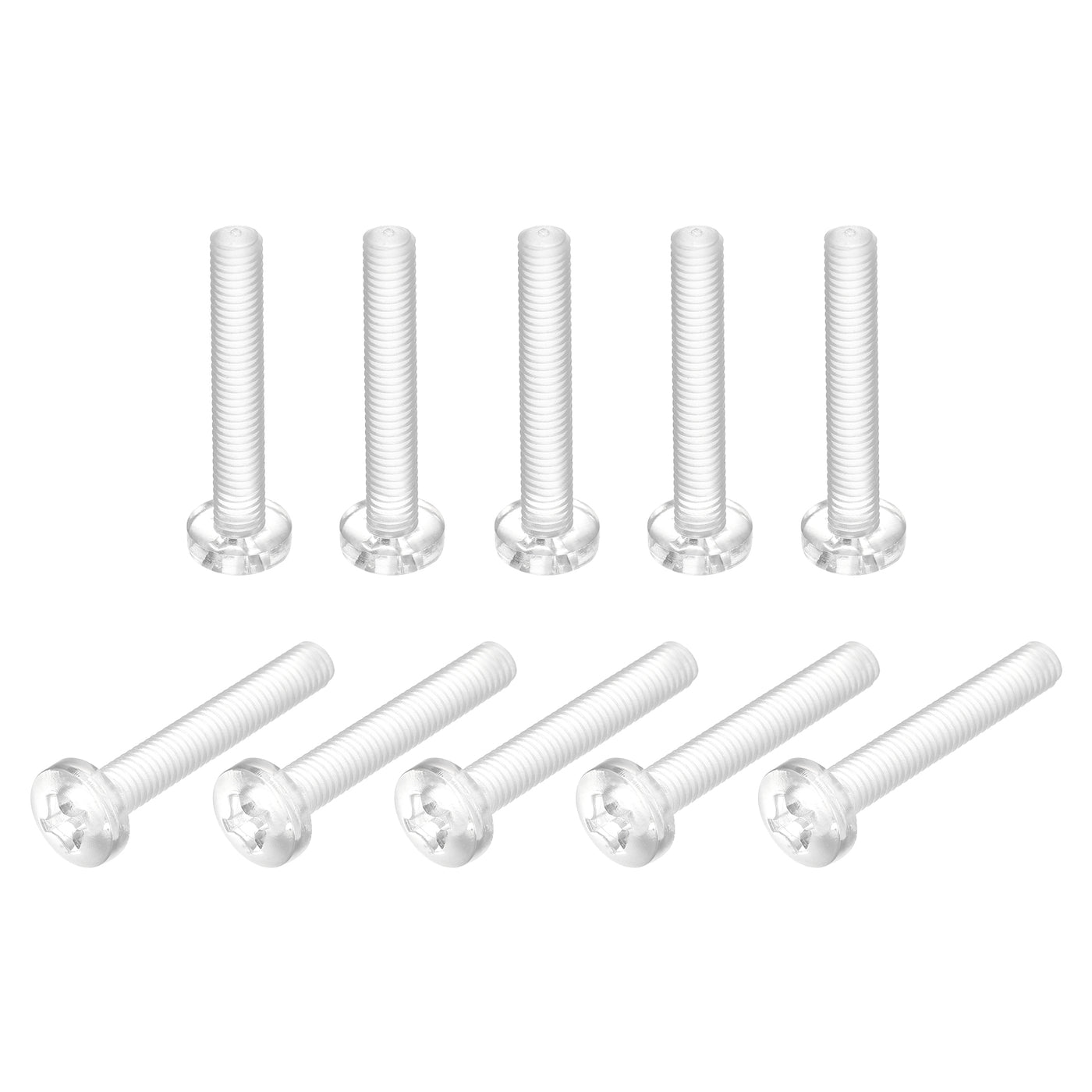 Harfington Plastic Phillips Bolt, PC Pan Head Machine Screws