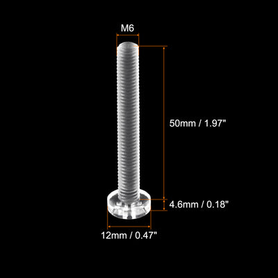 Harfington Plastic Phillips Bolts PC Pan Head Machine Screws
