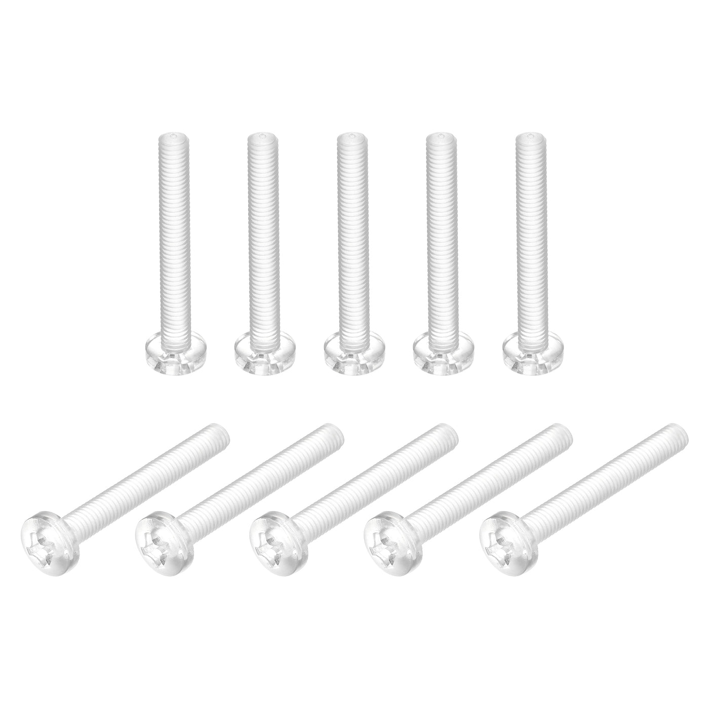 Harfington Plastic Phillips Bolts PC Pan Head Machine Screws