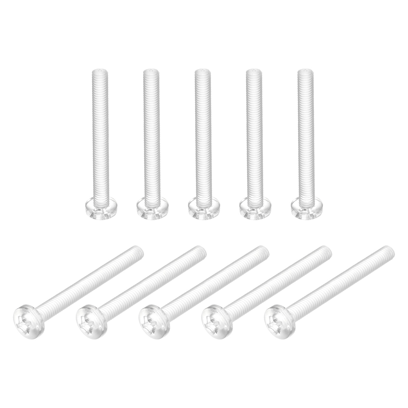 Harfington Plastic Phillips Bolt, PC Pan Head Machine Screws