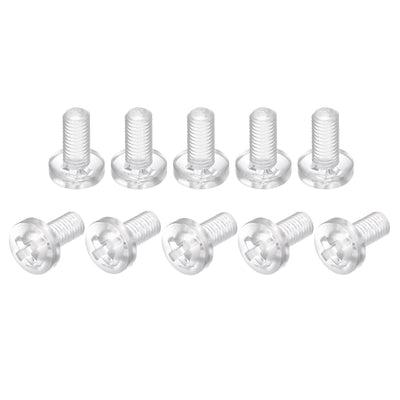 Harfington Plastic Phillips Bolt, PC Pan Head Machine Screws