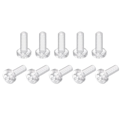 Harfington Plastic Phillips Bolt, PC Pan Head Machine Screws