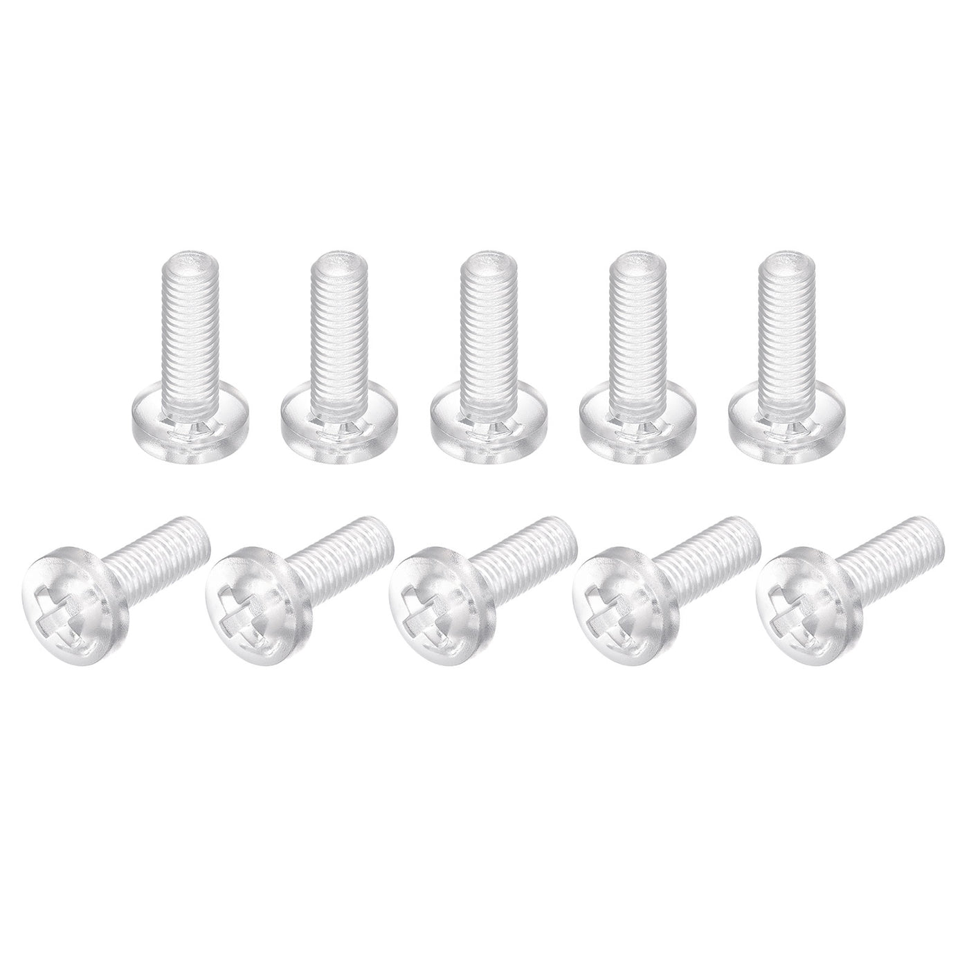 Harfington Plastic Phillips Bolts PC Pan Head Machine Screws