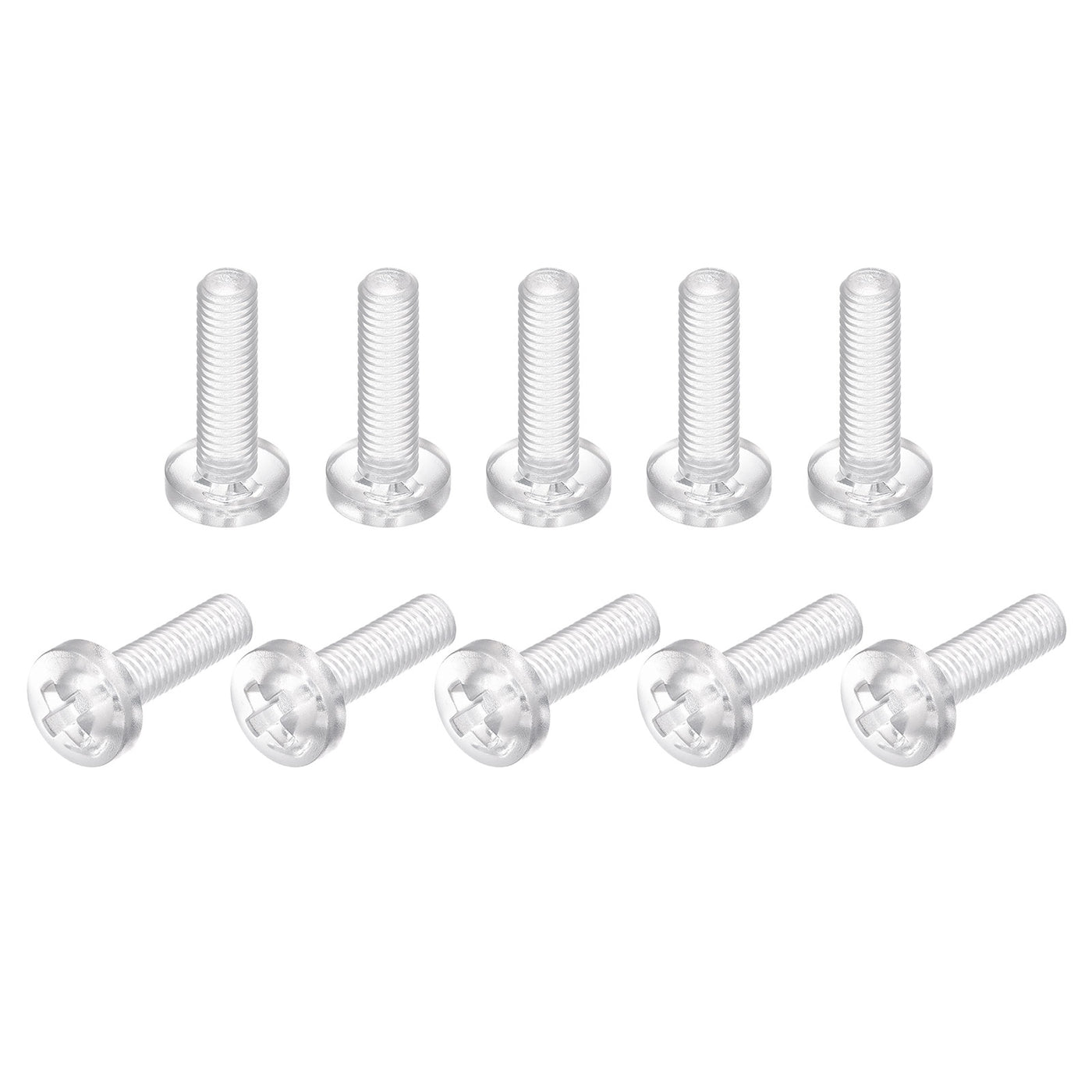 Harfington Plastic Phillips Bolt, PC Pan Head Machine Screws