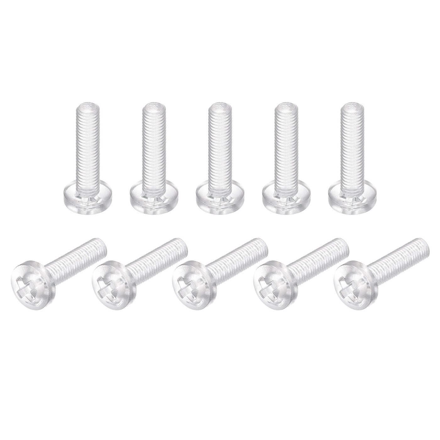 Harfington Plastic Phillips Bolt, PC Pan Head Machine Screws