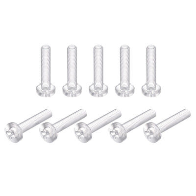 Harfington Plastic Phillips Bolt, PC Pan Head Machine Screws