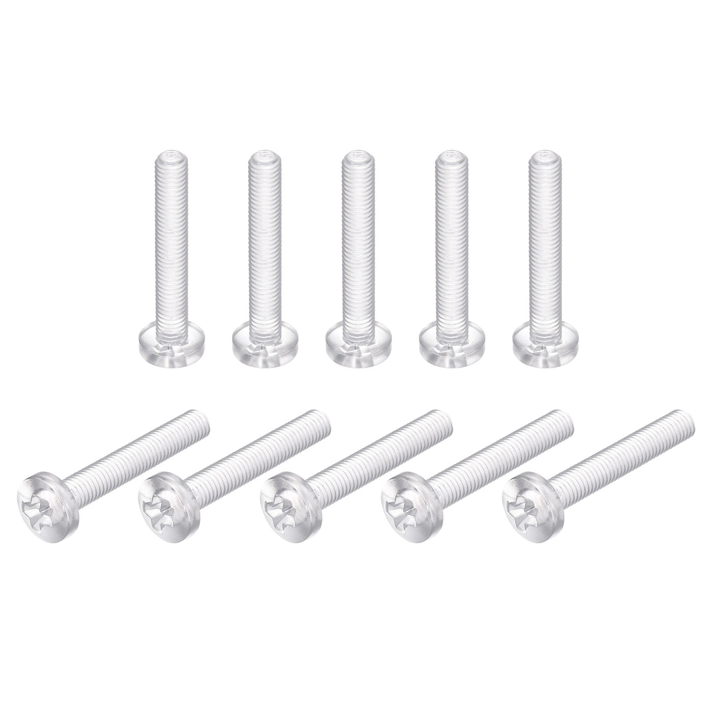 Harfington Plastic Phillips Bolt, PC Pan Head Machine Screws