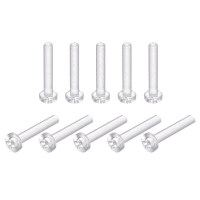 Harfington Plastic Phillips Bolts PC Pan Head Machine Screws