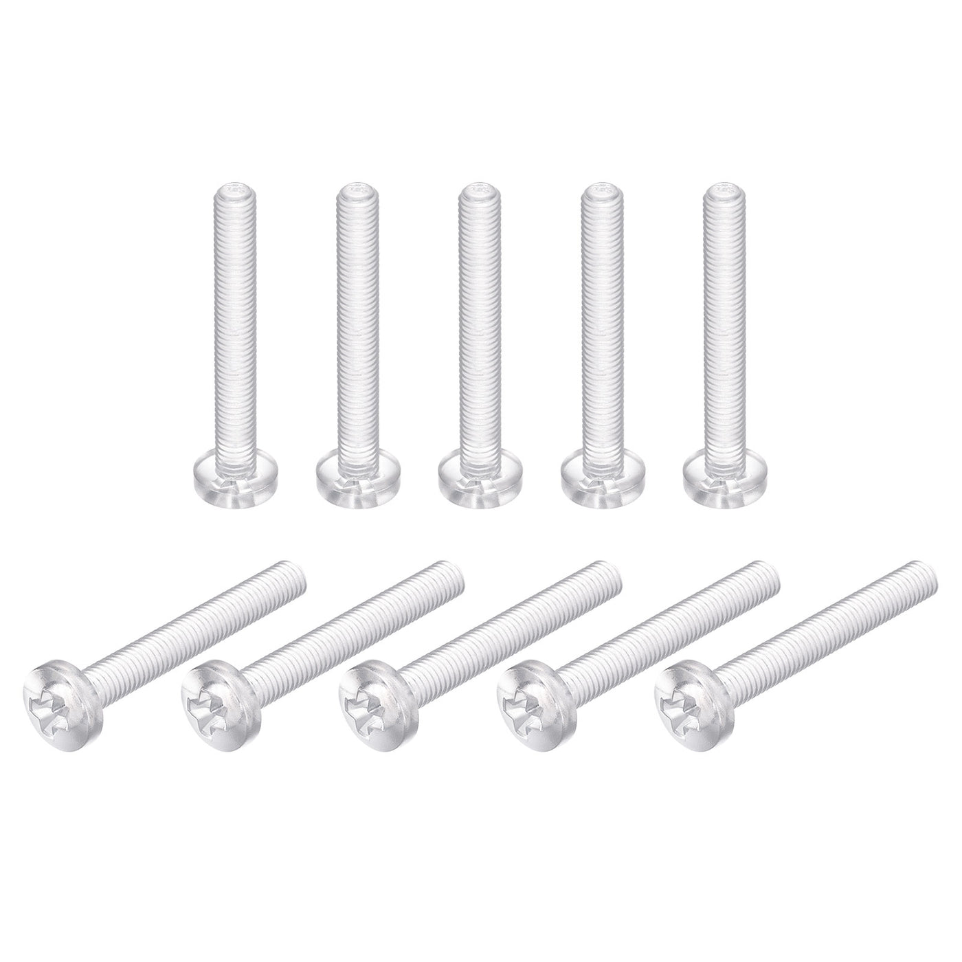 Harfington Plastic Phillips Bolt, PC Pan Head Machine Screws