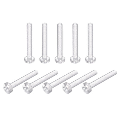 Harfington Plastic Phillips Bolts PC Pan Head Machine Screws