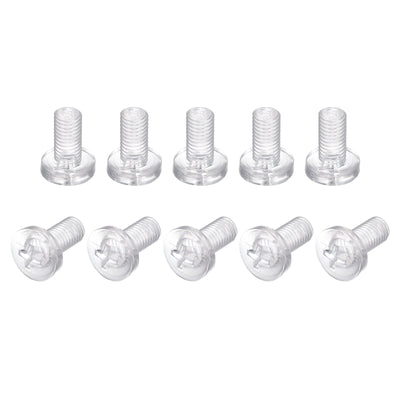 Harfington Plastic Phillips Bolt, PC Pan Head Machine Screws