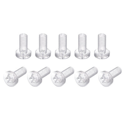 Harfington Plastic Phillips Bolts PC Pan Head Machine Screws