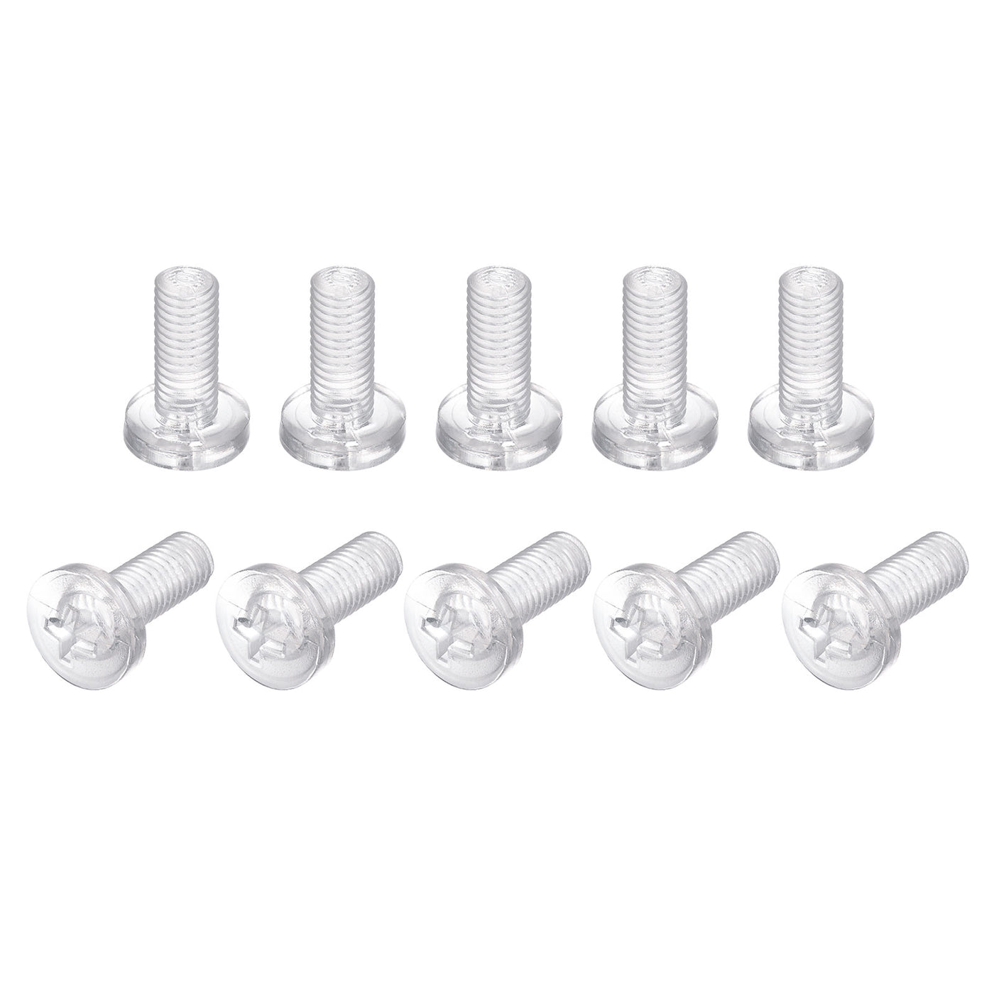 Harfington Plastic Phillips Bolts PC Pan Head Machine Screws