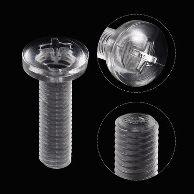 Harfington Plastic Phillips Bolt, PC Pan Head Machine Screws