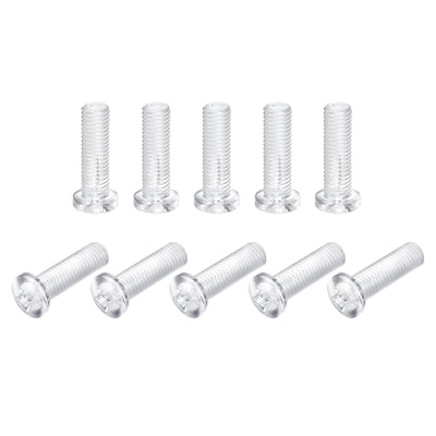 Harfington Plastic Phillips Bolts, PC Pan Head Machine Screws