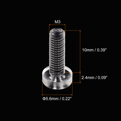 Harfington Plastic Phillips Bolts PC Pan Head Machine Screw