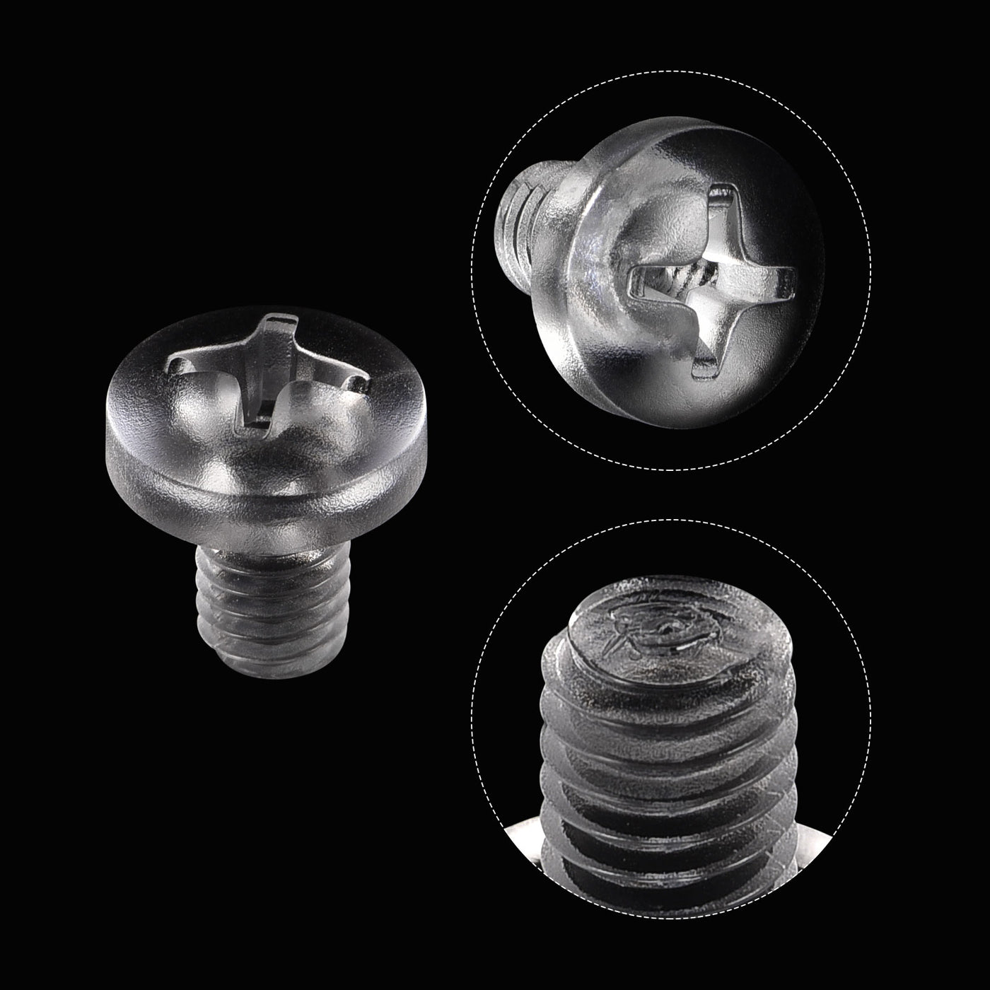 Harfington Plastic Phillips Bolts PC Pan Head Machine Screw