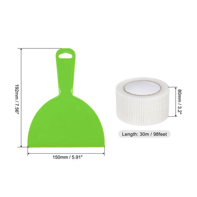 Harfington Putty Knife and Mesh Drywall Joint Tapes