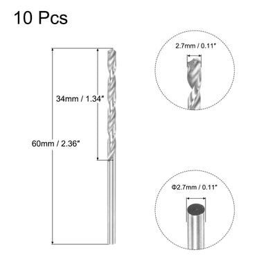Harfington High Speed Steel, Drill Bits, Fully Ground Drill Bits Tool