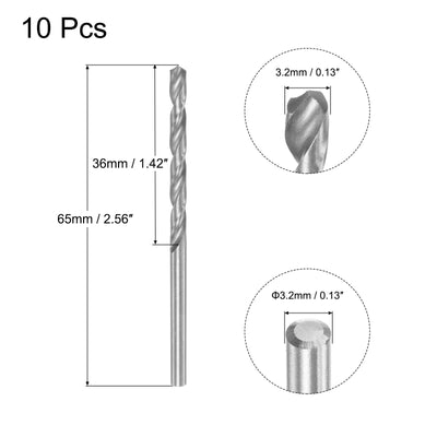 Harfington Mini Twist Drill Bits, High-Speed Steel, Extra Long Drill Bit Tool