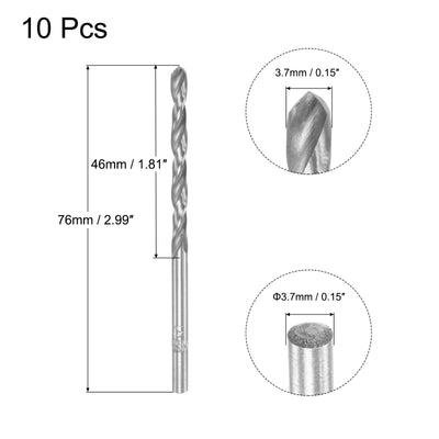 Harfington Mini Twist Drill Bit, High-Speed Steel, Extra Long Drill Bit