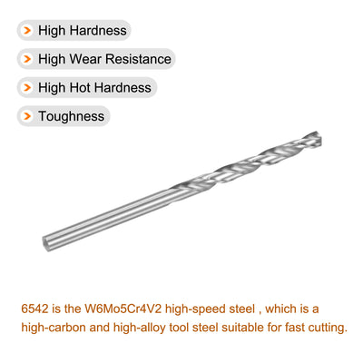Harfington High Speed Steel Drill Bits Fully Ground Drill Bits