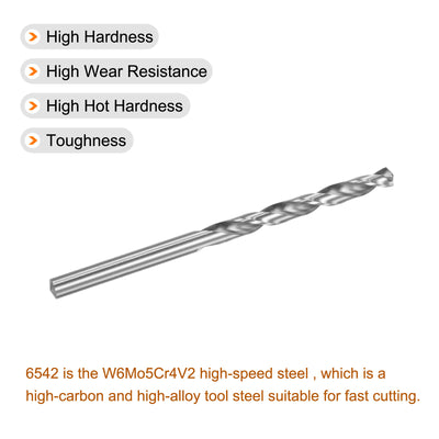 Harfington High Speed Steel Drill Bits Fully Ground Drill Bits