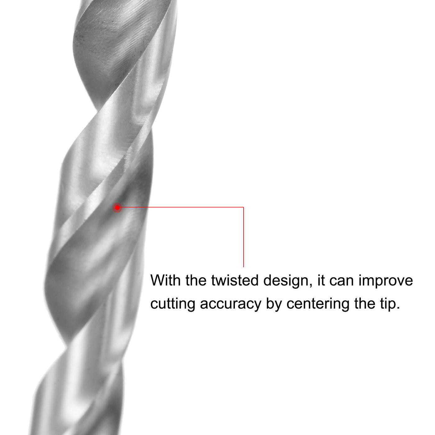 uxcell Mini Twist Drill Bits, High-Speed Steel, Extra Long Drill Bit Tool