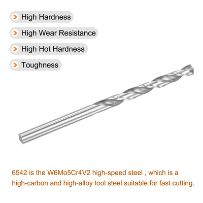 Harfington High Speed Steel Drill Bits Fully Ground Drill Bits
