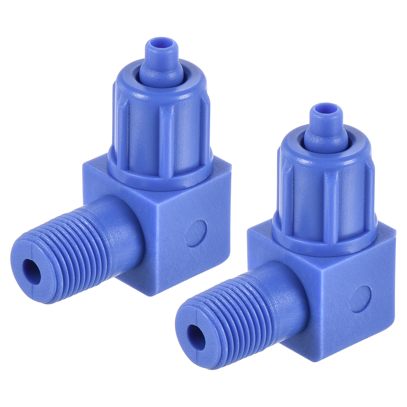 Harfington Elbow Tube Fitting Thread Fit for Hose OD POM Compression Connector