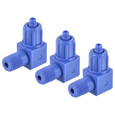 Harfington Elbow Tube Fitting Thread Hose POM Compression Connector