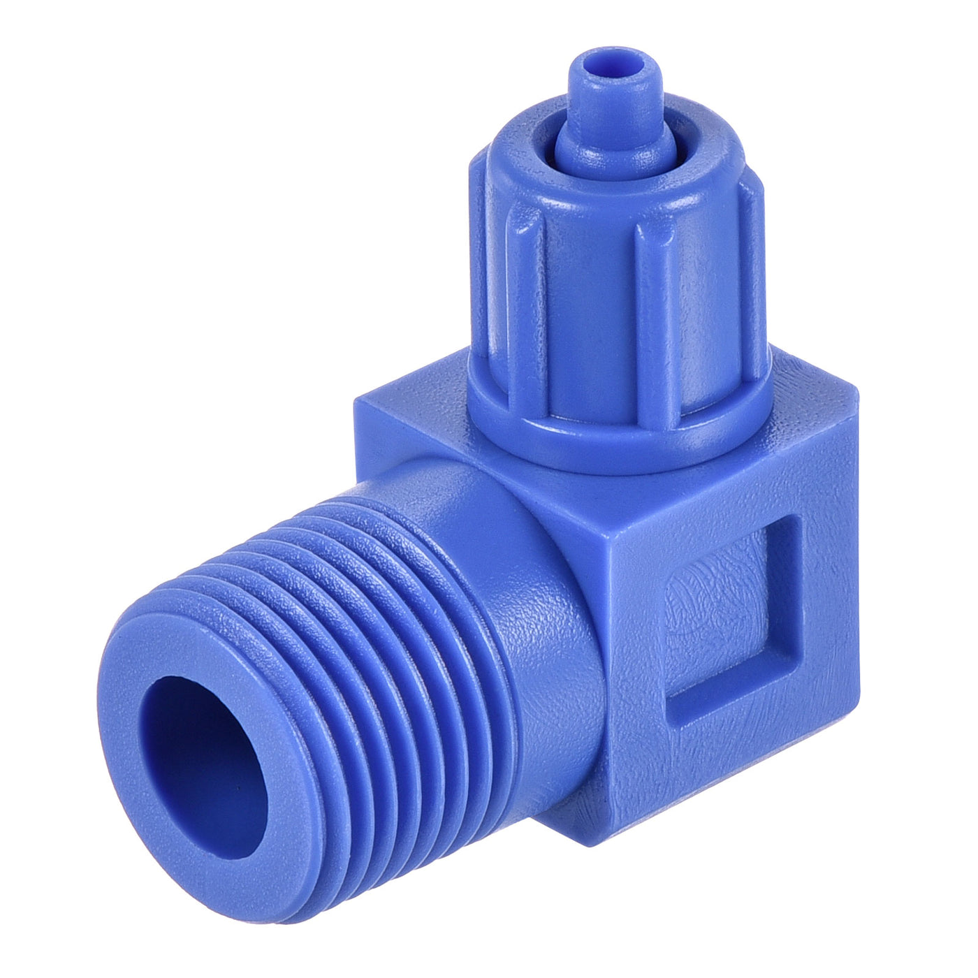 Harfington Elbow Tube Fitting Fit for Hose OD POM Compression Connector