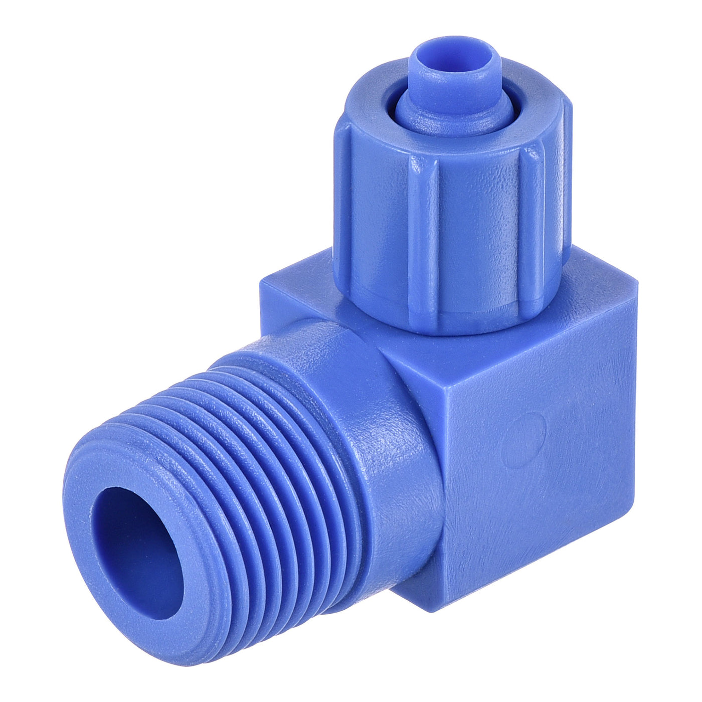 Harfington Elbow Tube Fitting Fit for Hose OD POM Compression Connector