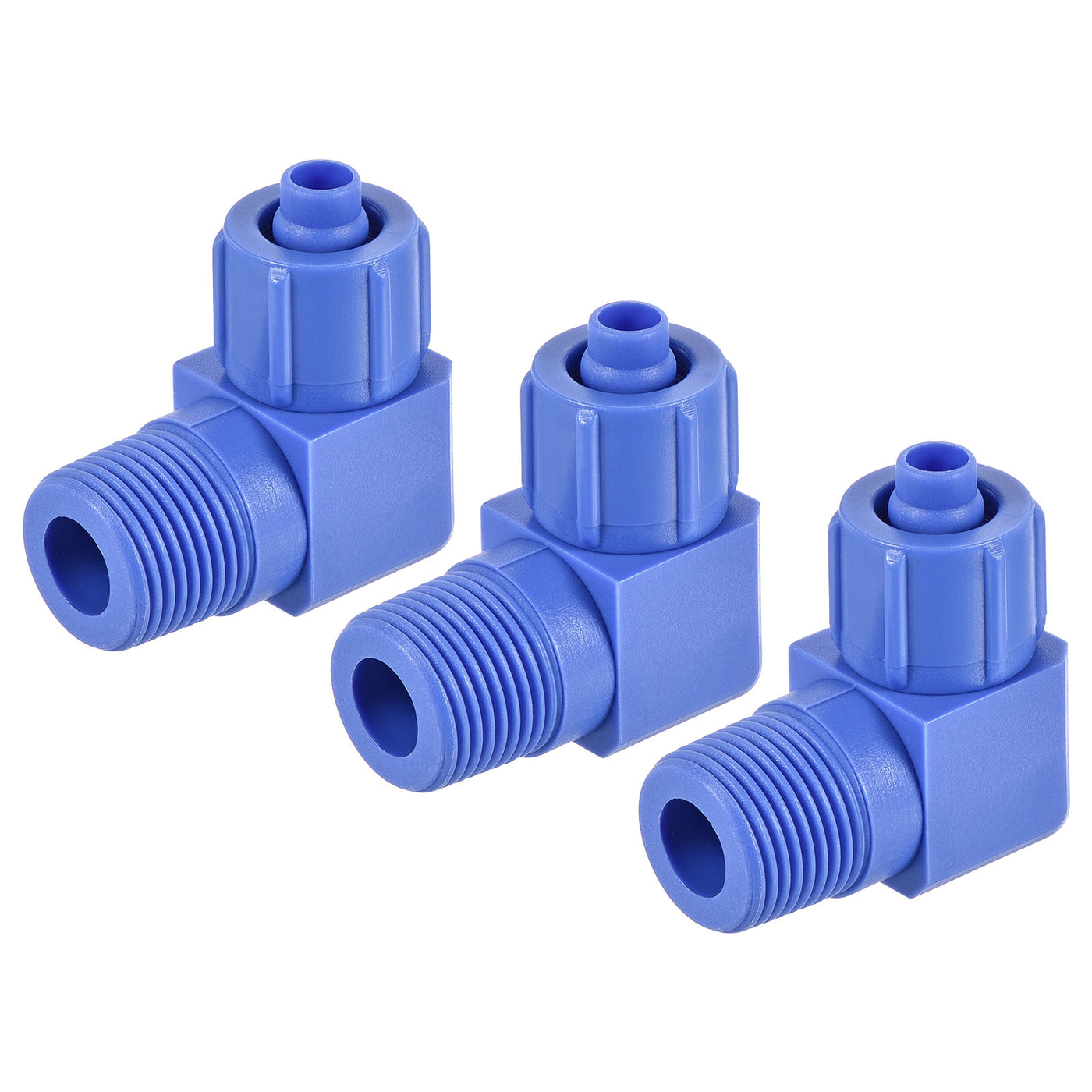 Harfington Elbow Tube Fitting Thread for Hose OD POM Compression