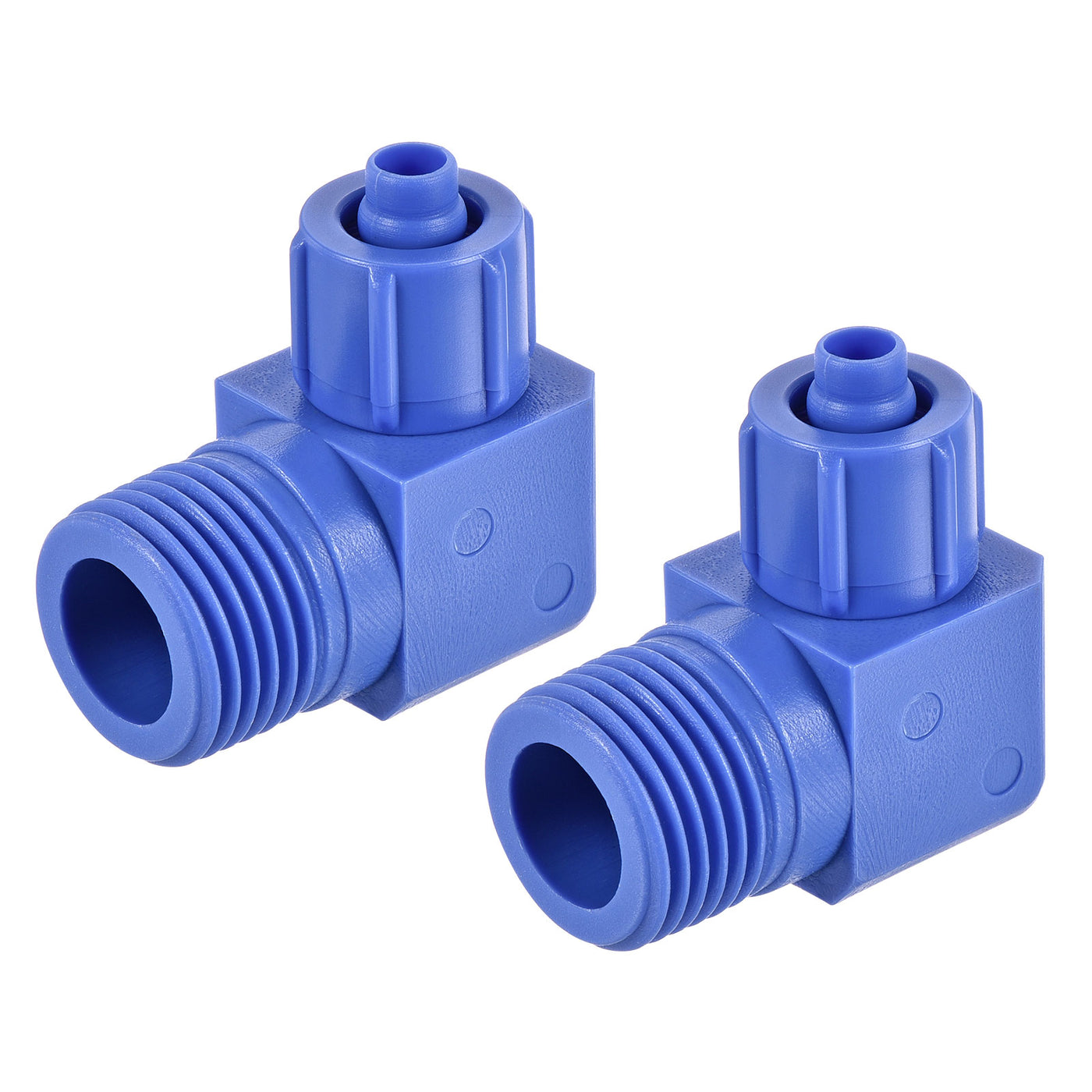 Harfington Elbow Tube Fitting Thread Fit Hose OD POM Compression