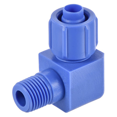 Harfington Elbow Tube Fitting Thread for POM Compression Adapter Connector