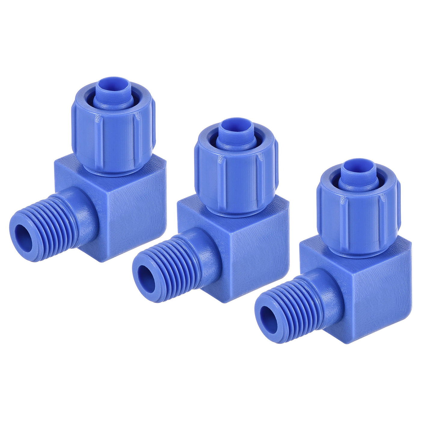 Harfington Elbow Tube Fitting Thread Hose POM Compression Connector