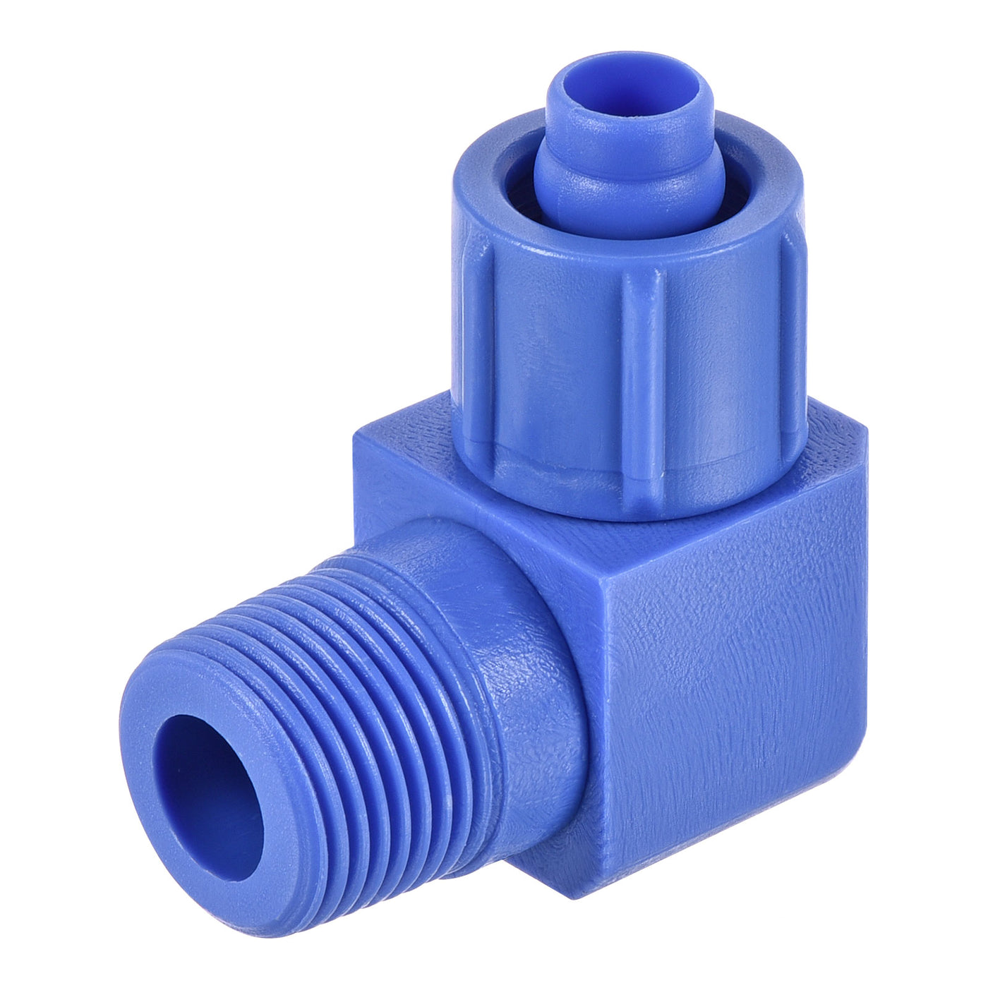 Harfington Elbow Tube Fitting Fit for Hose OD POM Compression Connector