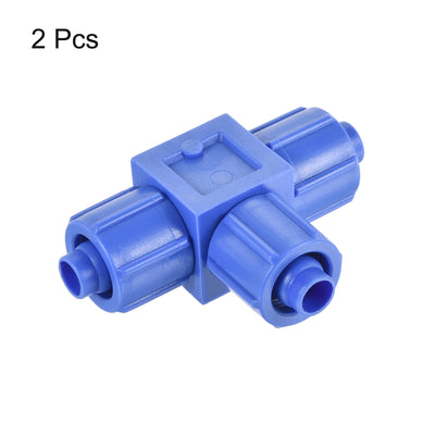 Harfington Compression Coupling Tube OD Compression Tee Pipe Fitting