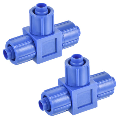 Harfington Compression Coupling Tube OD Compression Tee Pipe Fitting