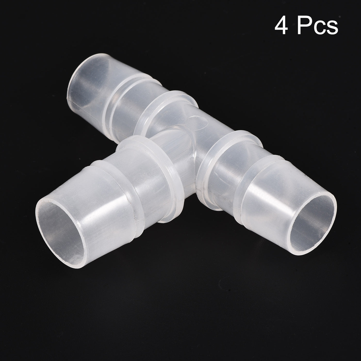 Harfington PP Reducing Barb Hose Fitting T Shape OD Pipe Connector