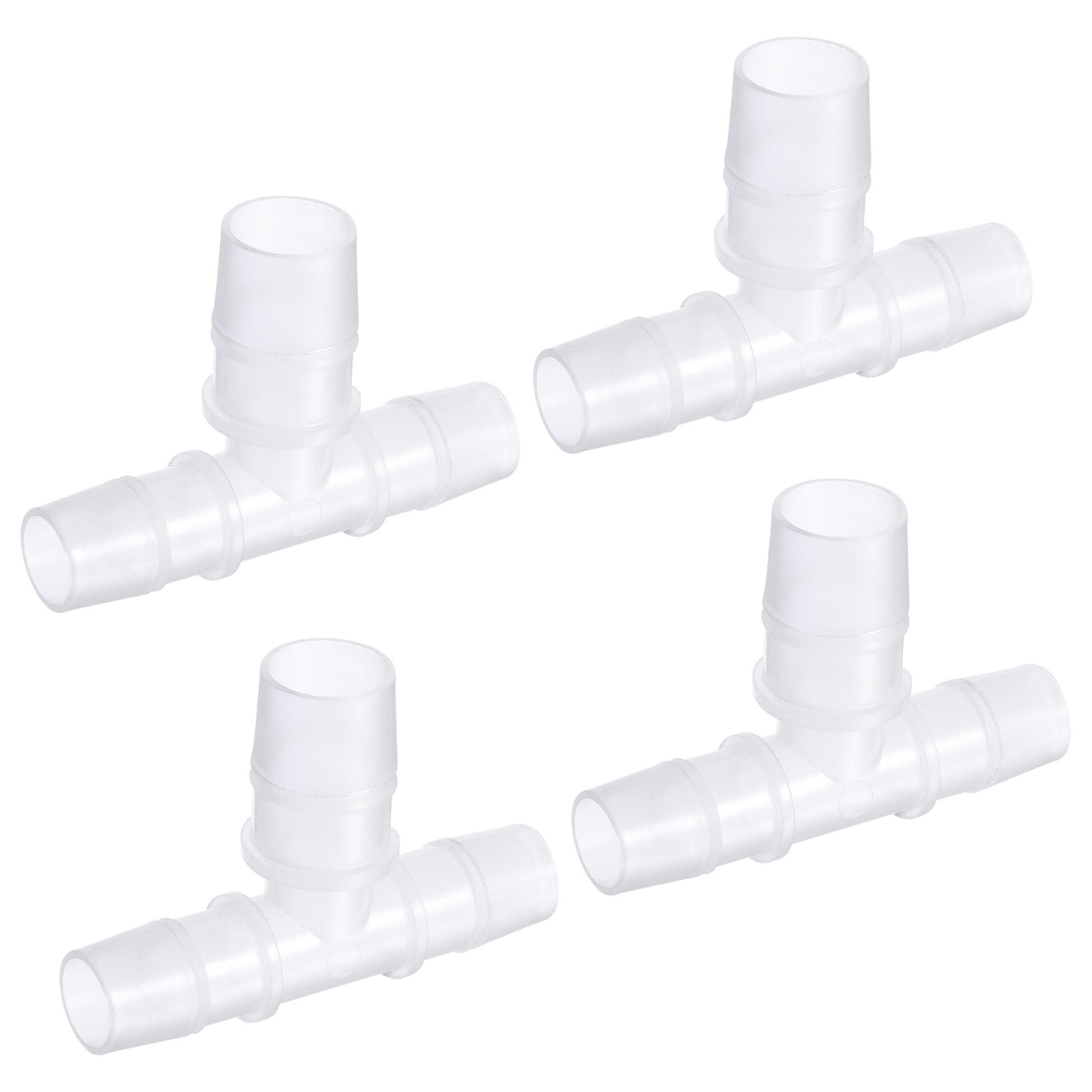 Harfington PP Reducing Barb Hose Fitting T Shape OD Pipe Connector