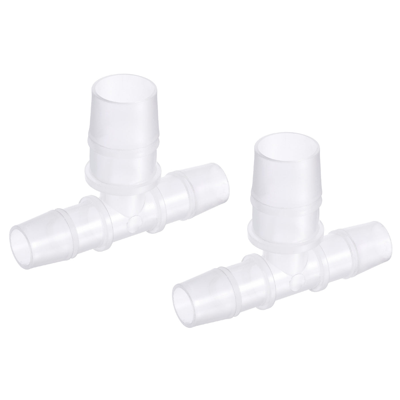 Harfington PP Reducing Barb Hose Fitting Tee T Shape Pipe Connector