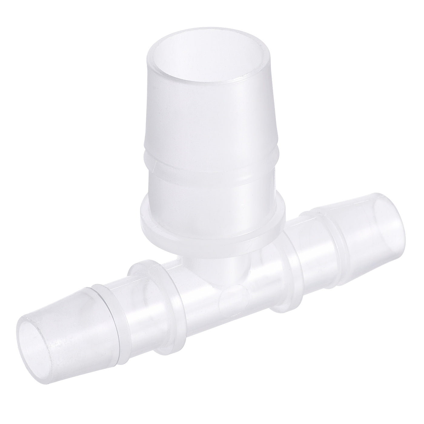 Harfington PP Reducing Barb Hose Fitting Tee T Shape OD Pipe Connector