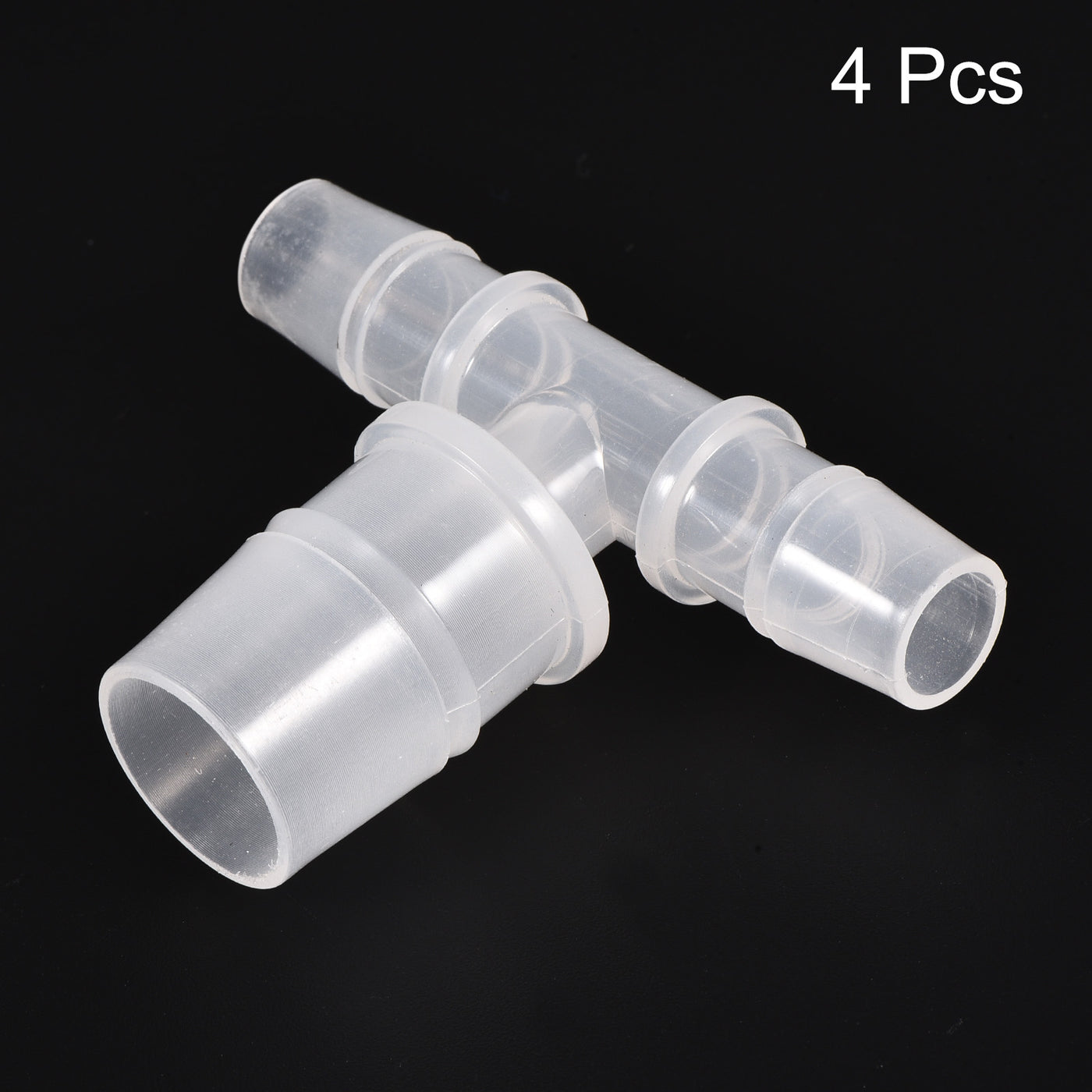 Harfington PP Reducing Barb Hose Fitting T Shape OD Pipe Connector