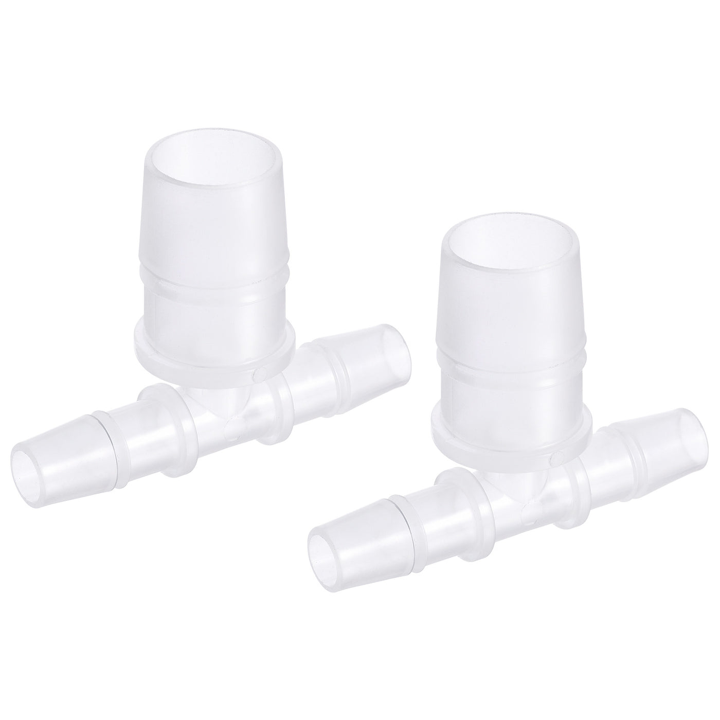 Harfington PP Reducing Barb Hose Fitting Tee T Shape Pipe Connector